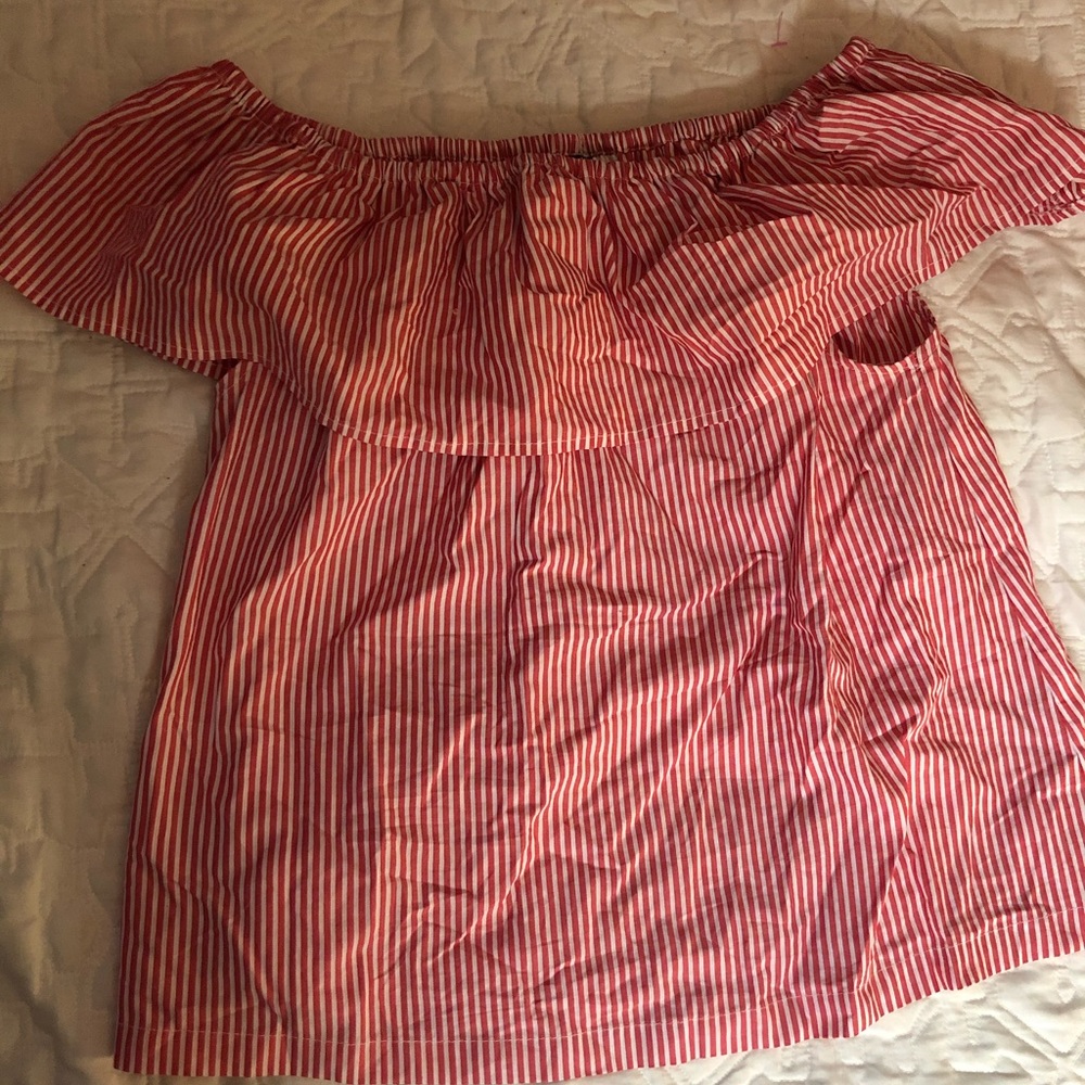 Off the shoulder top!